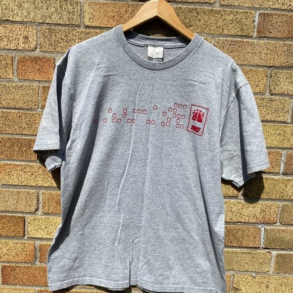 Vintage 1999 Nike Basketball T Shirt Gray Large - Picture 8 of 9